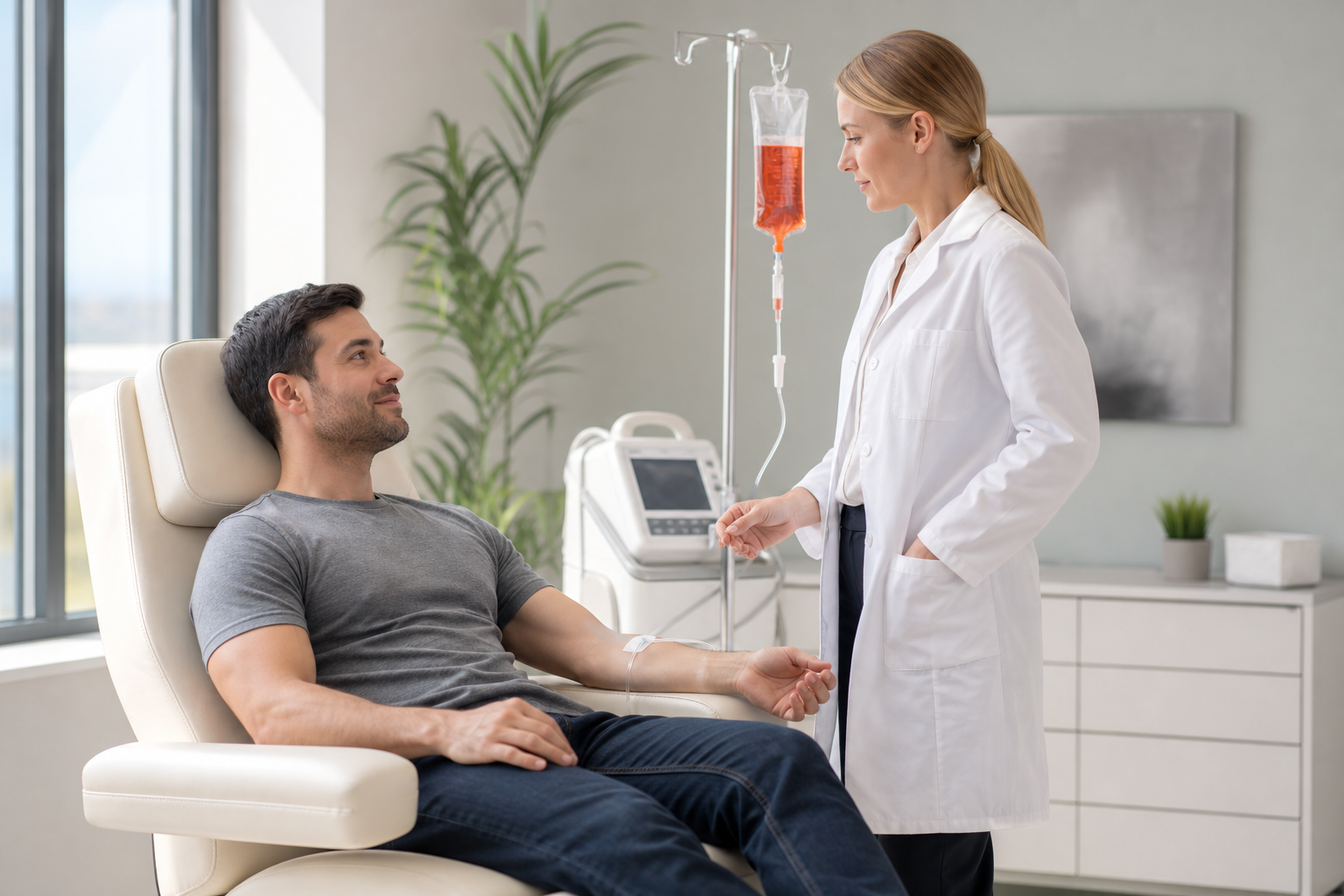 Infusionstherapie mit Mikronährstoffen: Chancen, Ablauf und Grenzen
